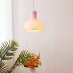 French Chic Tulip Glass Pendant Light