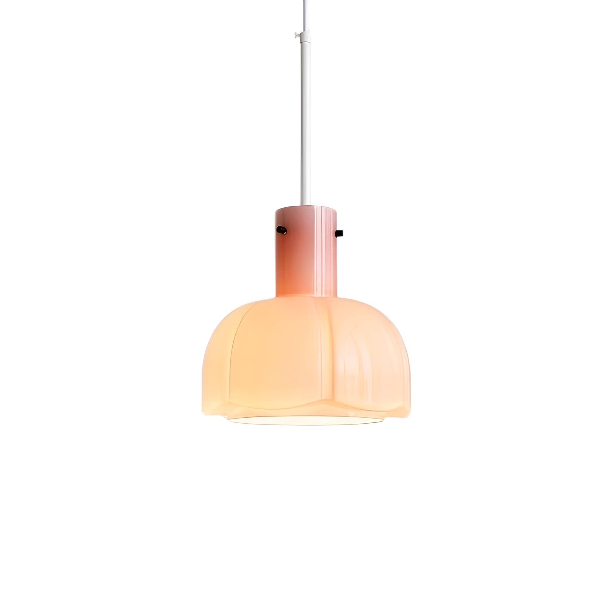 French Chic Tulip Glass Pendant Light