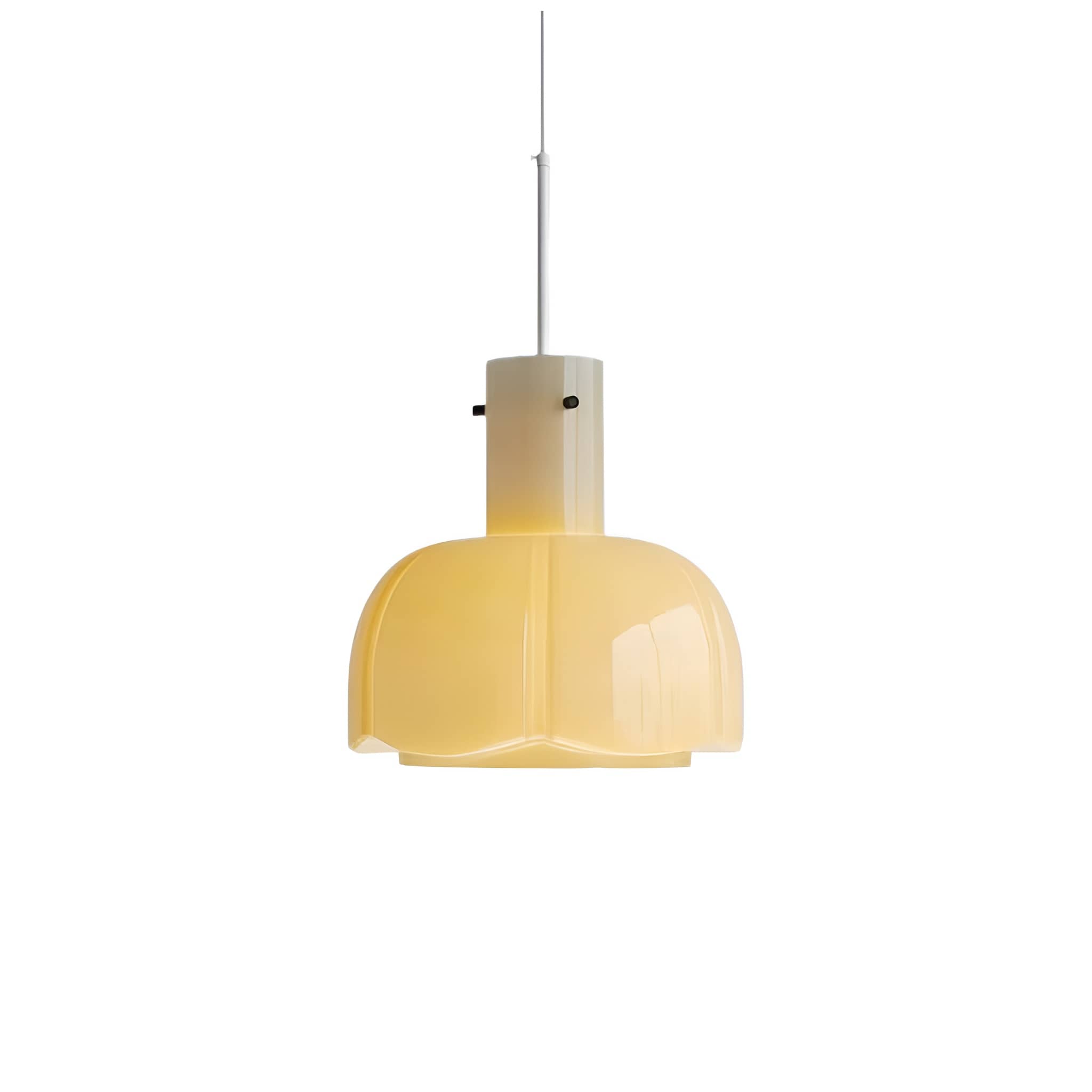 French Chic Tulip Glass Pendant Light