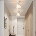 French Blooming Lily Flower Ceiling Light