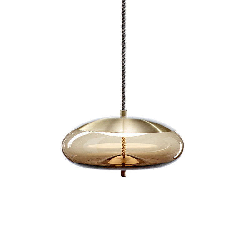 Glass Nordic Industrial Minimalist Pendant Light
