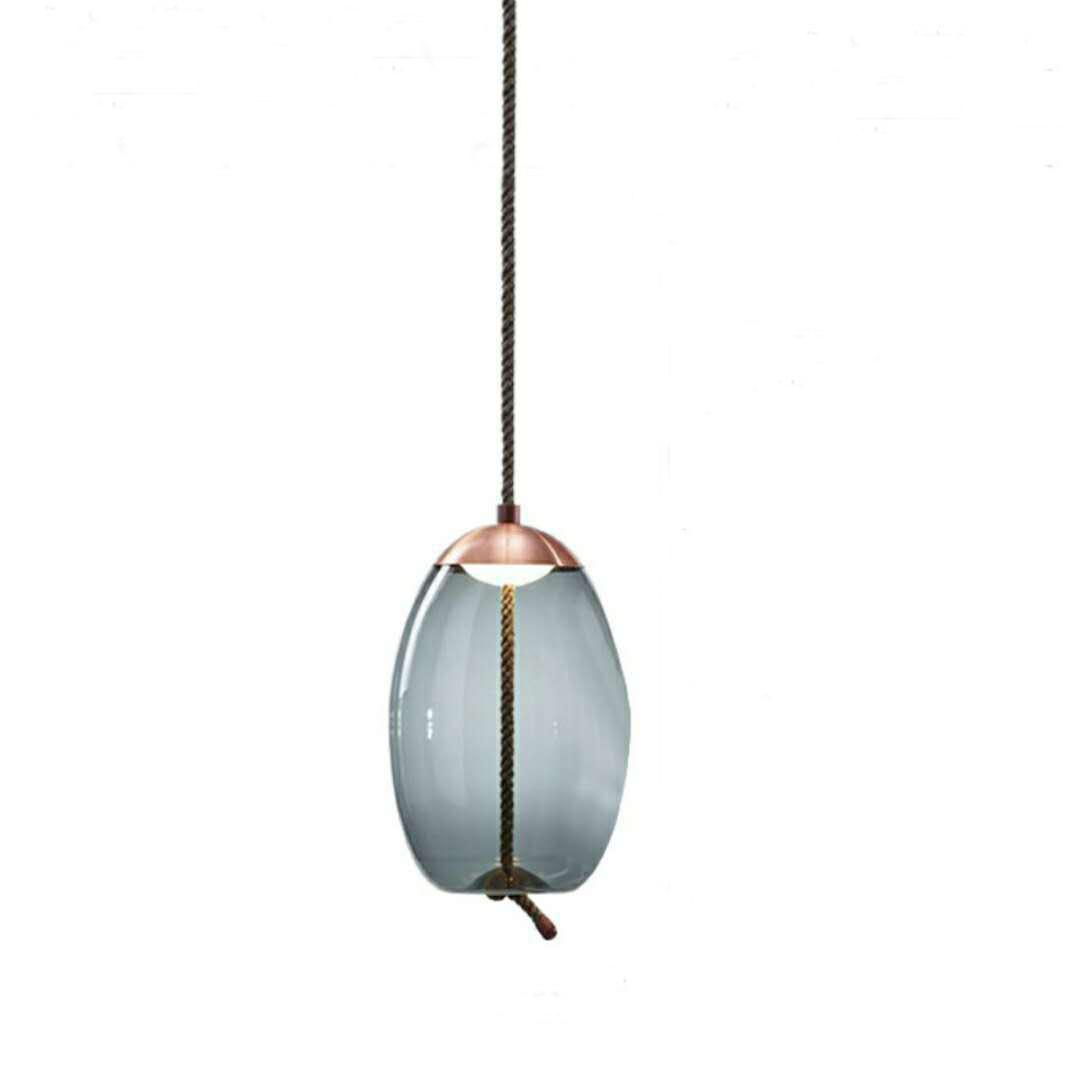 Glass Nordic Industrial Minimalist Pendant Light