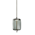 Suspension minimaliste industrielle nordique en verre