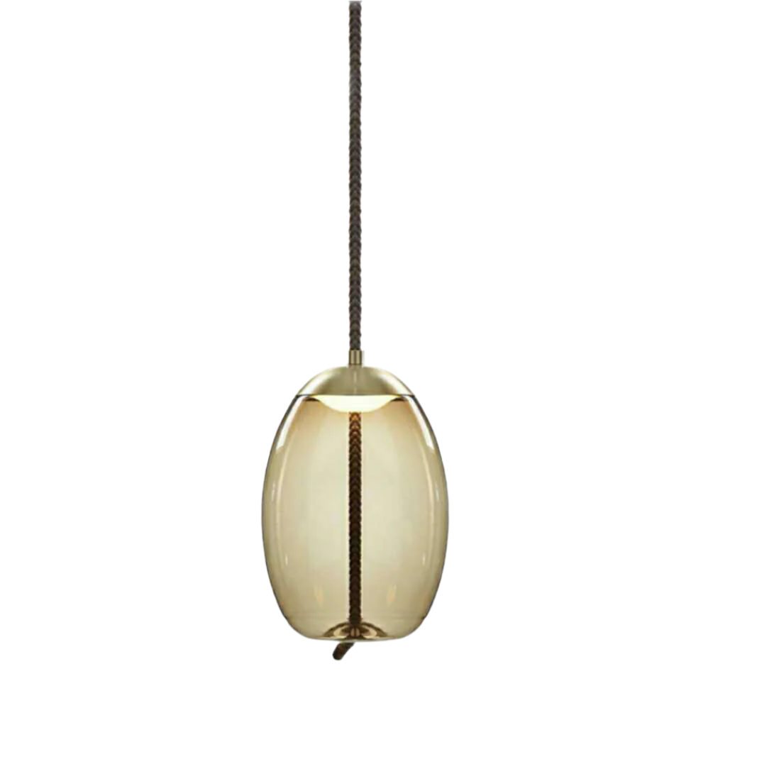 Glass Nordic Industrial Minimalist Pendant Light