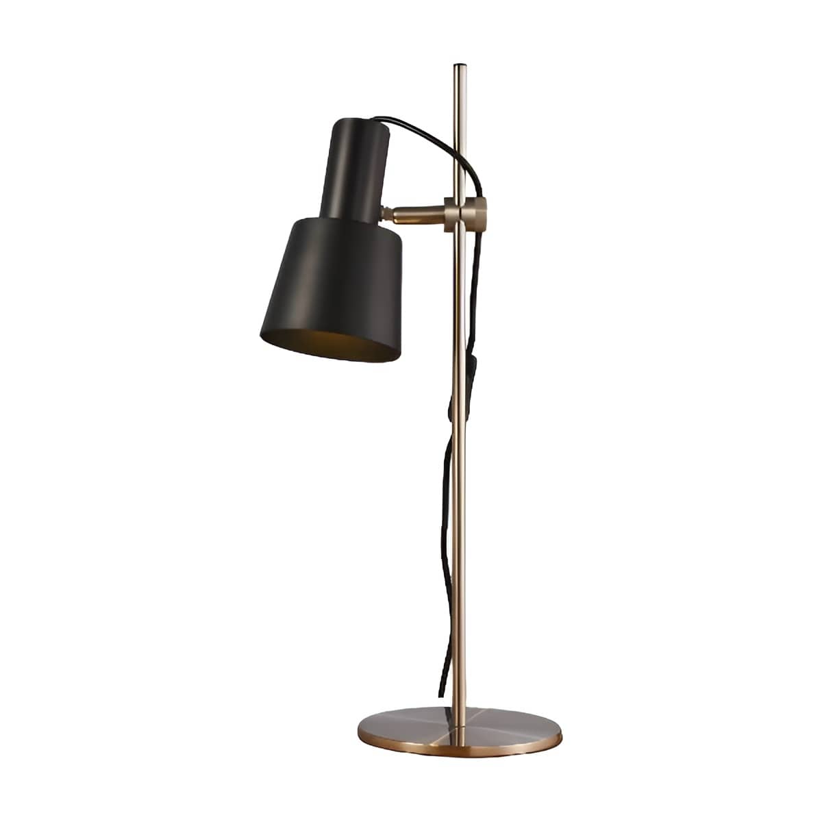 Industrial Adjustable Conical Metal Table Lamp