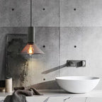 Industrial Style American Retro Cement Pendant Light