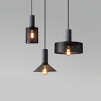 Industrial Style American Retro Cement Pendant Light