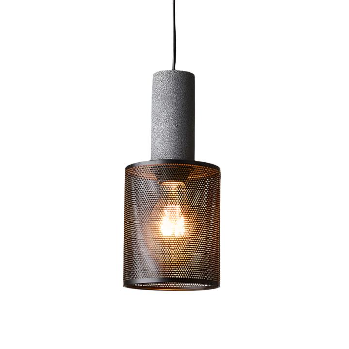Industrial Style American Retro Cement Pendant Light