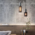 Industrial Style American Retro Cement Pendant Light