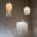 Irregular Leuchten Postmodern Crystal Pendant Light