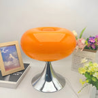 Italian Creative Bauhaus Donut Glass Table Lamp