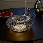Italian Decorative Bauhaus Donut Glass Table Lamp