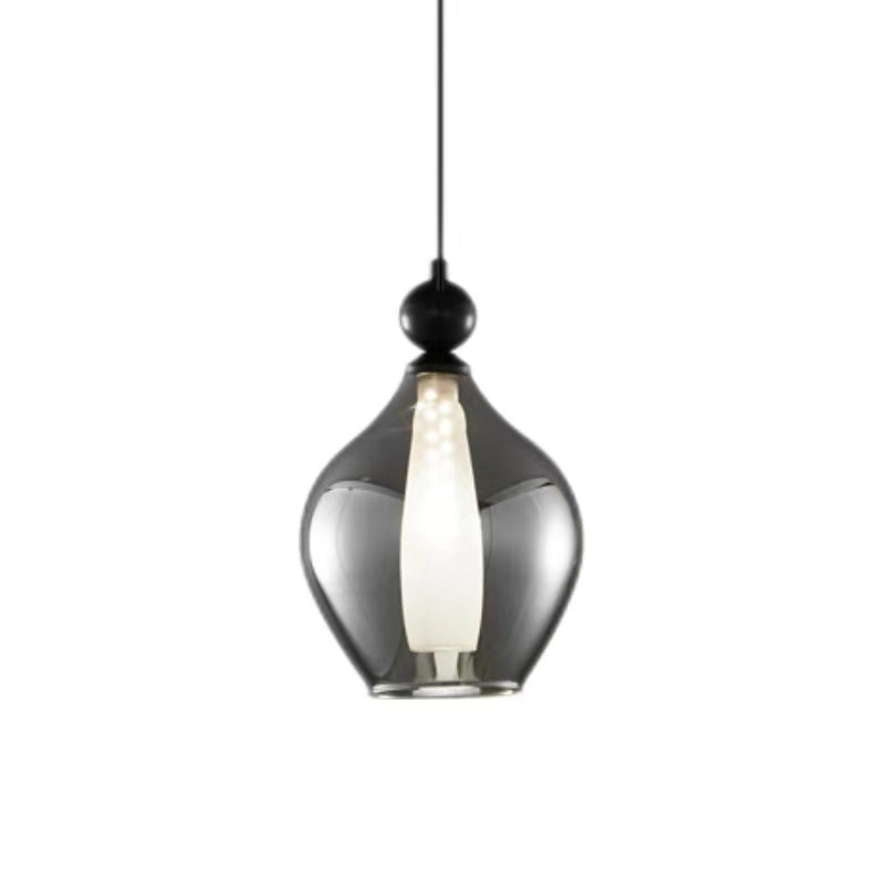Italian Design Smoke Grey Pendant Light
