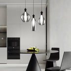 Italian Design Smoke Grey Pendant Light