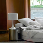 Italian Design Spun Metal Table Lamp