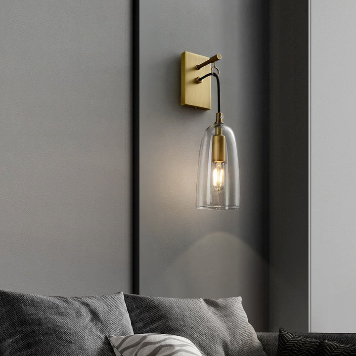 Luxury Modern Creative Copper Wall Light