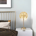 Luxury Dandelion Flower Crystal Table Lamp