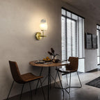 Luxury Glass Creative Copper Wall Light