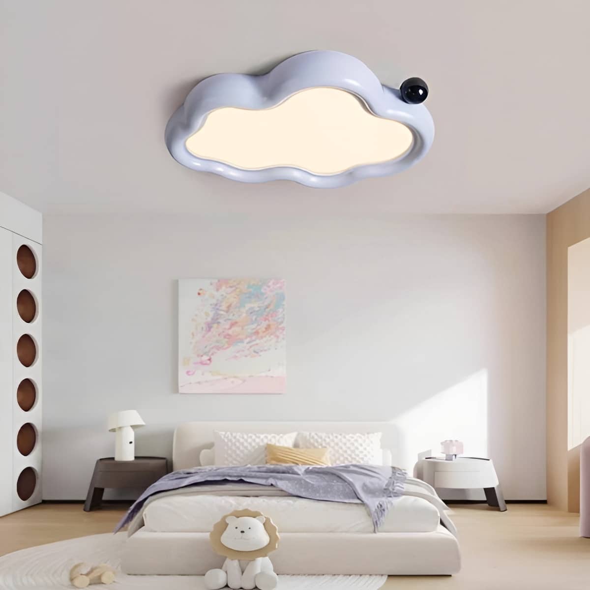 Macaron Cloud LED Kids Bedroom Ceiling Light
