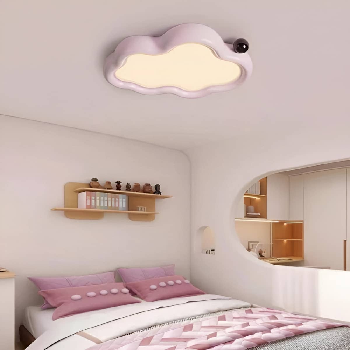 Macaron Cloud LED Kids Bedroom Ceiling Light