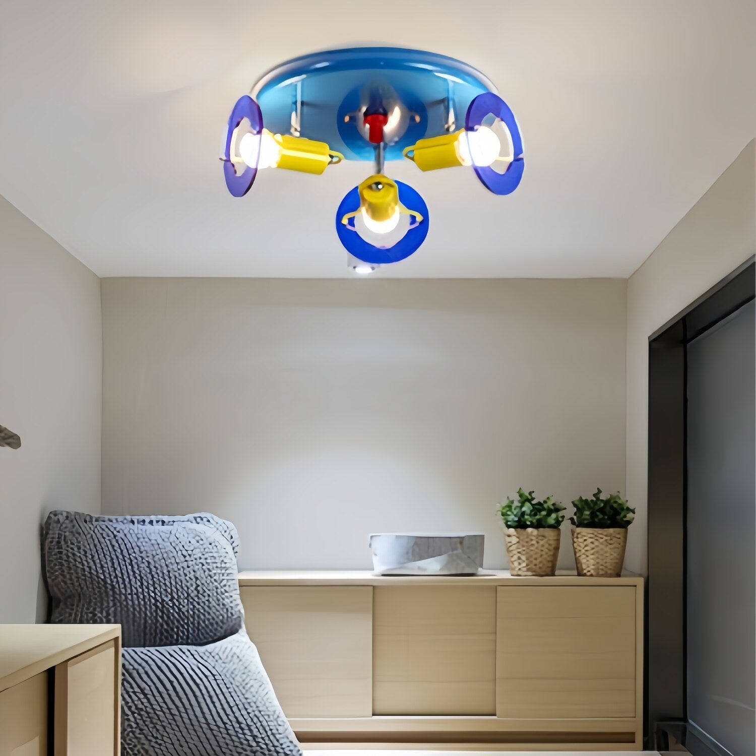 Memphis Colorful Orbit Adjustable Ceiling Light