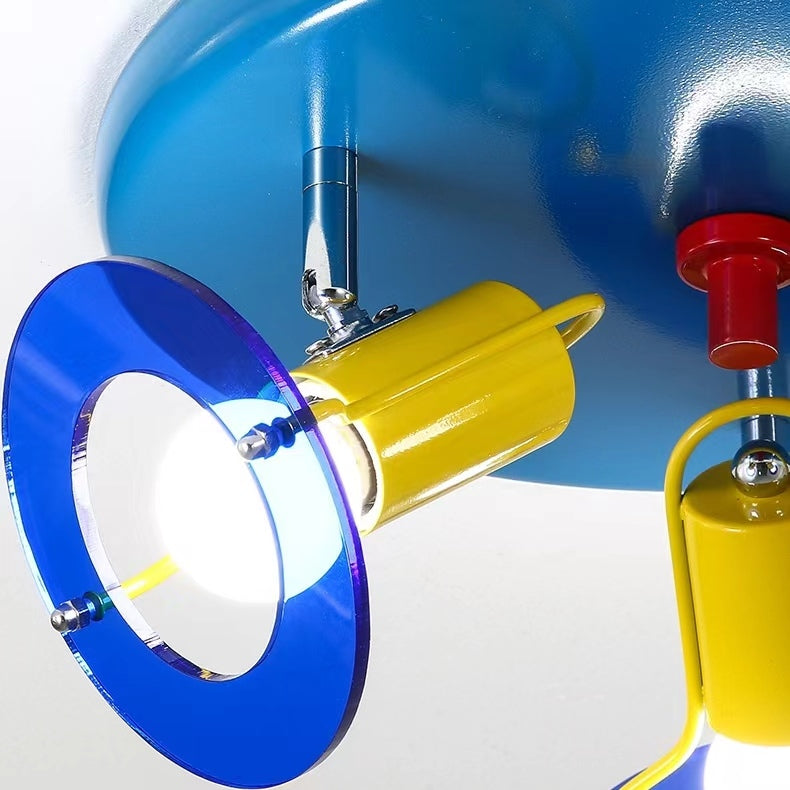 Memphis Colorful Orbit Adjustable Ceiling Light