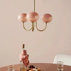 Mid Century Globe Gold Pendant Light