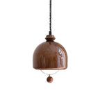 Mid Century Vintage Glass Pendant Light
