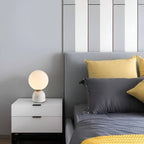 Minimalist Marble Glass Globe Table Lamp