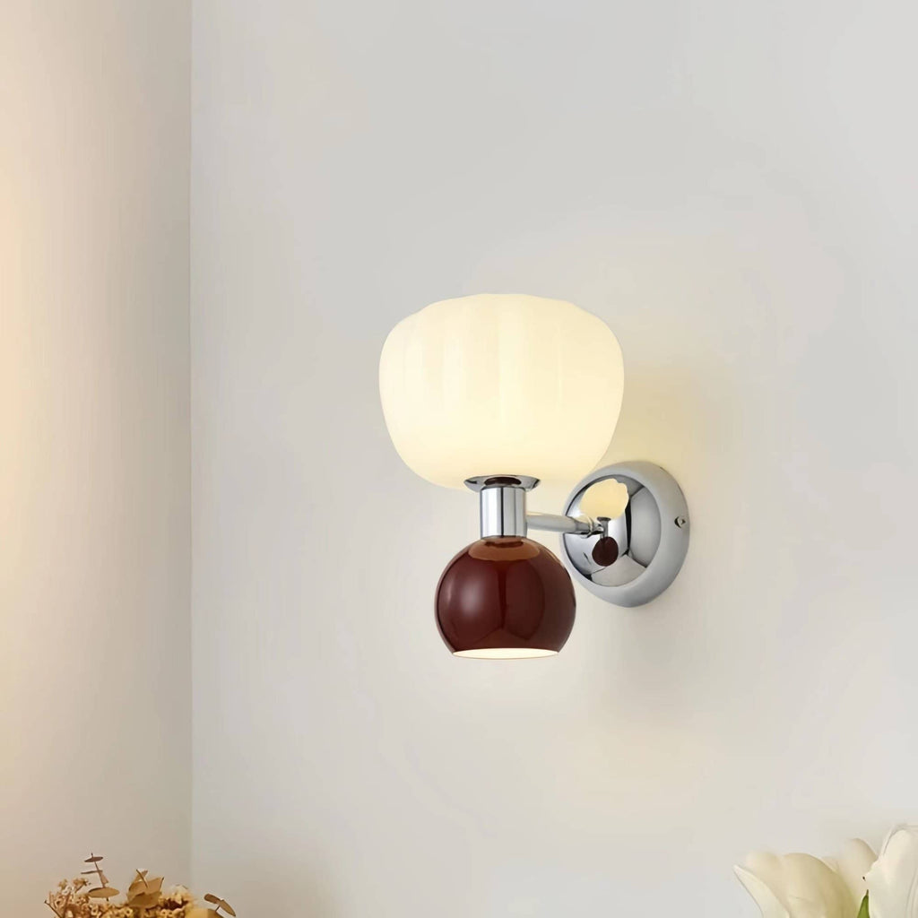Decorative Pumpkin Bauhaus Dual Wall Light
