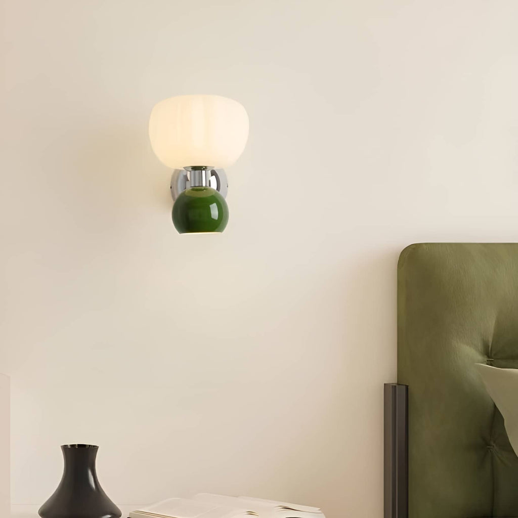 Decorative Pumpkin Bauhaus Dual Wall Light