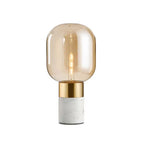 Modern Capsule Marble Glass Table Lamp
