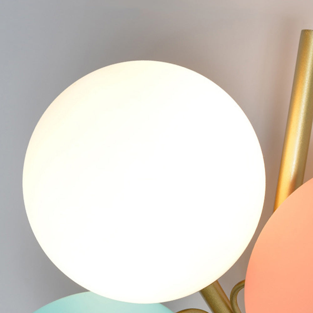 Stylish Art Colorful Flower Wall Light
