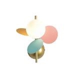 Stylish Art Colorful Flower Wall Light
