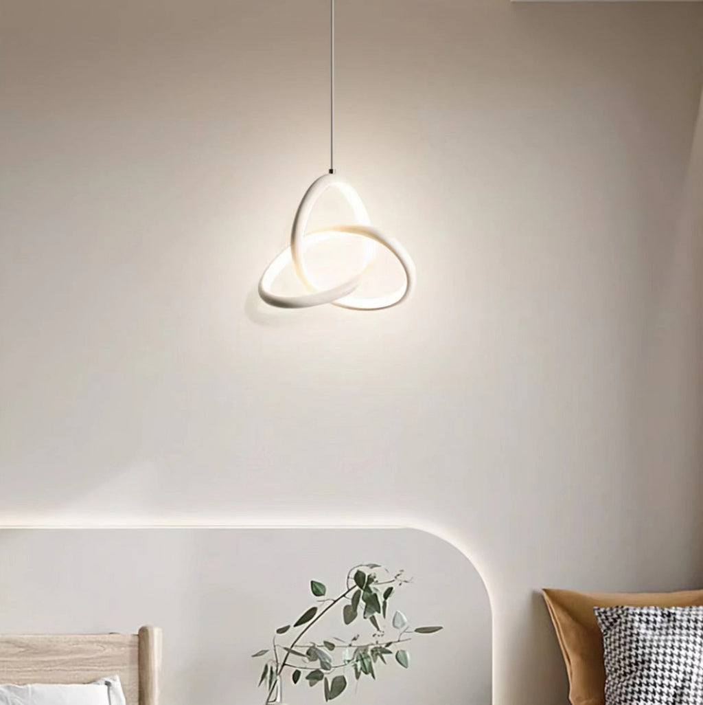 Modern Creative Ring Metal Pendant Light