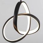 Modern Creative Ring Metal Pendant Light