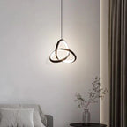 Modern Creative Ring Metal Pendant Light