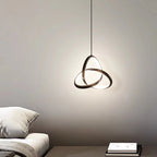 Modern Creative Ring Metal Pendant Light