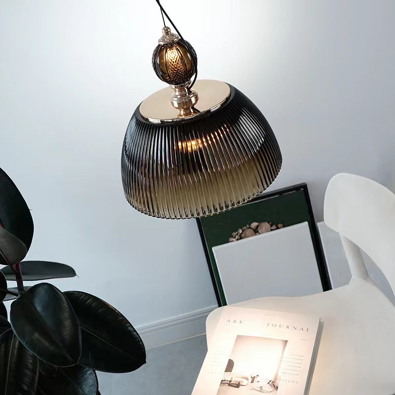 Modern Glass Bowl Kitchen Island Pendant Light
