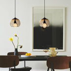 Modern Simple Glass Globe Pendant Light