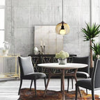 Modern Simple Glass Globe Pendant Light