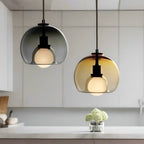 Modern Simple Glass Globe Pendant Light