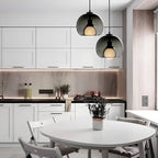 Modern Simple Glass Globe Pendant Light