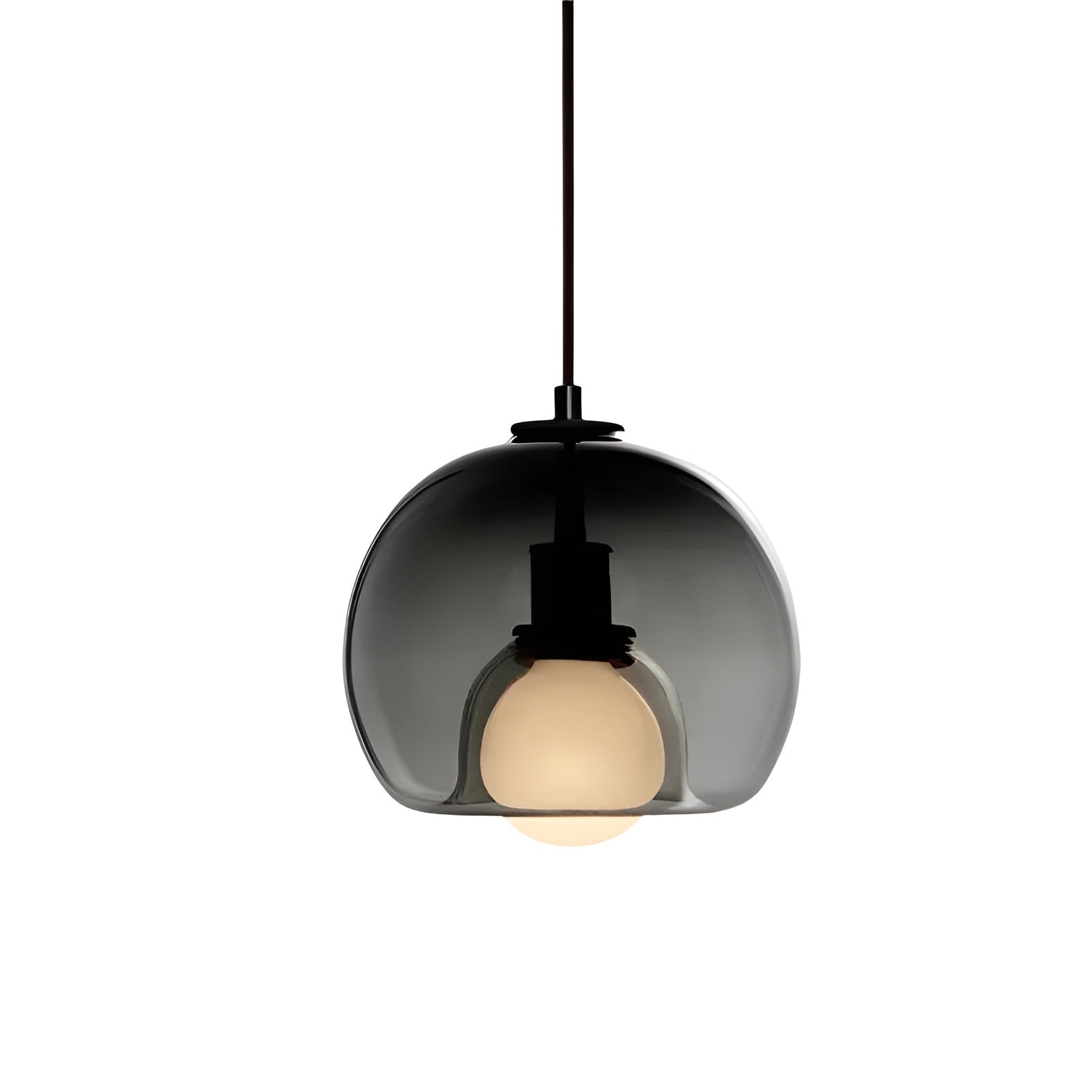 Modern Simple Glass Globe Pendant Light