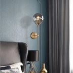 Modern Globe Shape Glass Wall Light