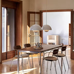 Modern Art Deco Flowerpot Pendant Light For Dining Room