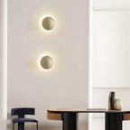 Bauhaus Minimalist Sphere Ambient Wall Light