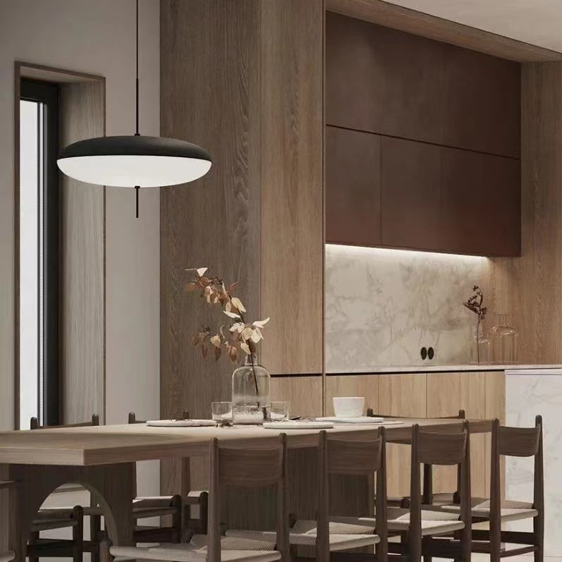 Modern Bauhaus Model 2065 Oval Pendant Light