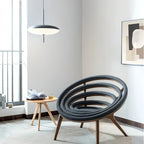 Modern Bauhaus Model 2065 Oval Pendant Light