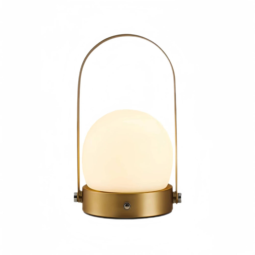 Minimalist Sphere LED Portable Table Lamp